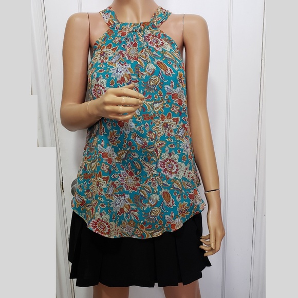 Sundance silk floral top, size 2, NWT. - Picture 2 of 8